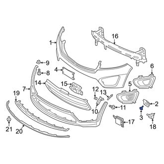 Kia OE - Bumper Cover Screw
