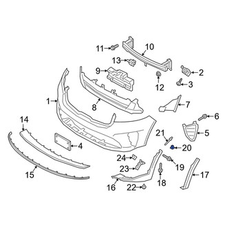 Kia OE - Valance Panel Nut