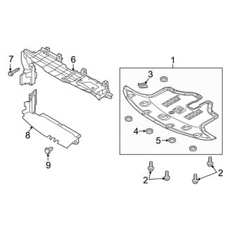 Kia OE - Radiator Support - Splash Shields