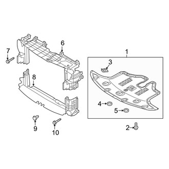 Kia OE - Radiator Support - Splash Shields