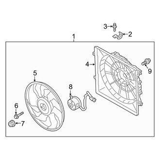 Kia OE - Cooling Fan (2.4L)