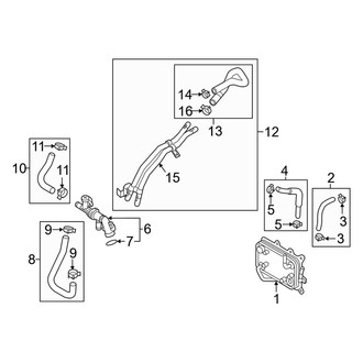 Kia OE - Cooling - Trans Oil Cooler (2.4L)