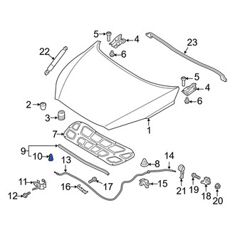 Kia OE - Hood Seal Clip