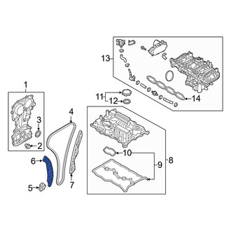 Kia OE - Upper Engine Timing Chain Guide