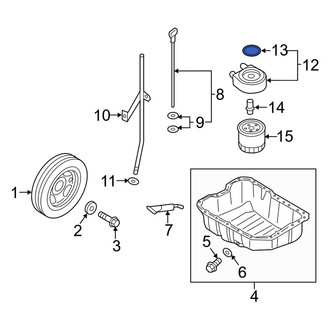 Kia OE - Engine Oil Cooler O-Ring
