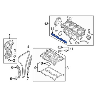 Kia OE - Engine Intake Manifold Gasket