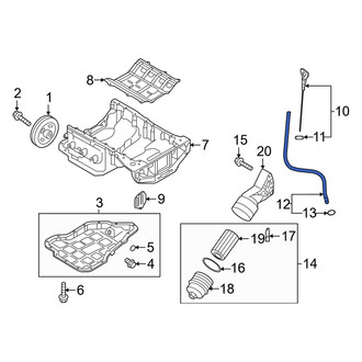 Kia OE - Engine Oil Dipstick Tube