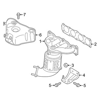 Kia OE - Exhaust System - Manifold (2.4L)