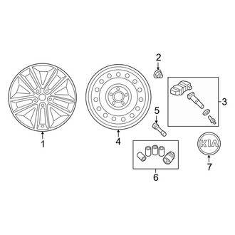Kia OE - Wheels (17" Wheel)