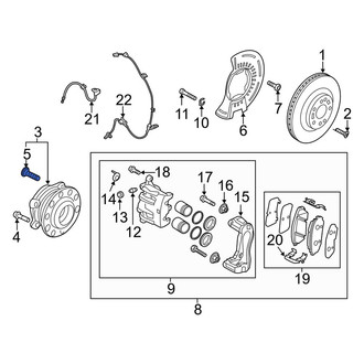 Kia OE - Wheel Lug Stud