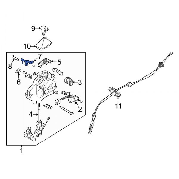 Automatic Transmission Shifter Linkage