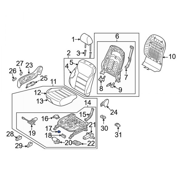 Climate Controlled Seat Module