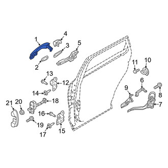 Kia OE - Rear Right Outer Exterior Door Handle