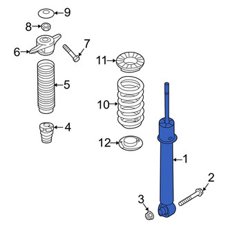 Kia OE - Front Left Suspension Strut