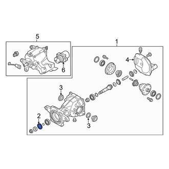 Kia OE - Rear Differential Pinion Seal