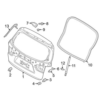 Kia OE - Lift Gate - Gate & Hardware