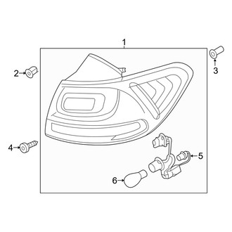Kia OE - Rear Lamps - Tail Lamps (With LED)