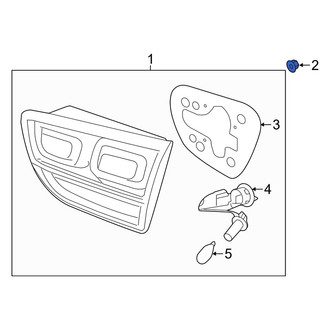 Kia OE - Tail Light Nut