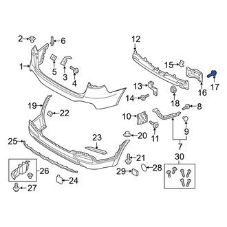 Kia OE - Fuel Tank Access Cover Screw