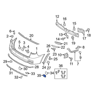 Kia OE - Rear License Plate Frame
