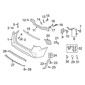 Kia OE - Fuel Tank Strap Bolt