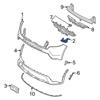 Kia OE - Front Left Upper Bumper Cover Bracket