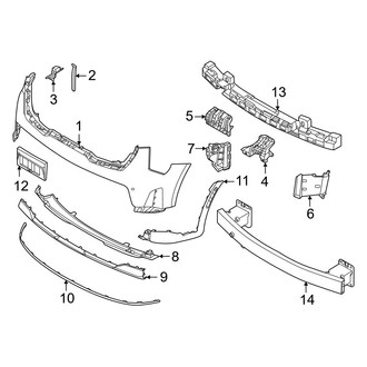 Kia OE - Front Bumper & Grille - Bumper & Components