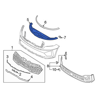 Kia OE - Front Radiator Support Access Cover