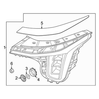 Kia OE - Front Lamps - Headlamp Components