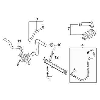 Kia OE - Inverter Cooling Components (1.6L)