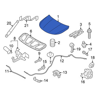 Kia OE - Front Hood Panel