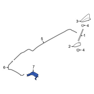 Kia OE - GPS Navigation System Antenna
