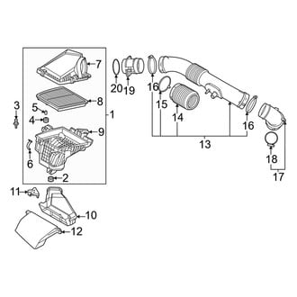 Kia OE - Engine / Transaxle - Air Intake