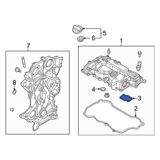 Kia OE - Engine Valve Cover Washer Seal