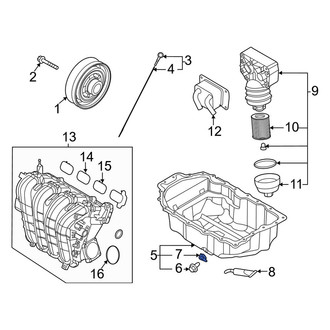 Kia OE - Engine Oil Drain Plug Gasket