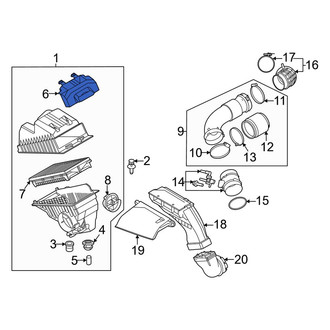Kia OE - Upper Air Cleaner Cover