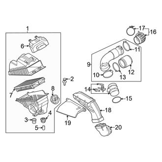 Kia OE - Engine / Transaxle - Air Intake (F Engine VIN Character)