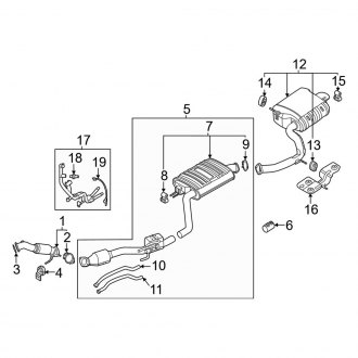 2021 Kia Sorento OEM Exhaust Parts | Systems, Tips — CARiD.com