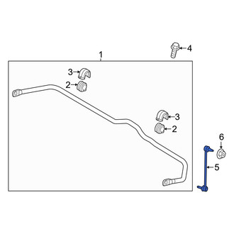 Kia OE - Front Suspension Stabilizer Bar Link