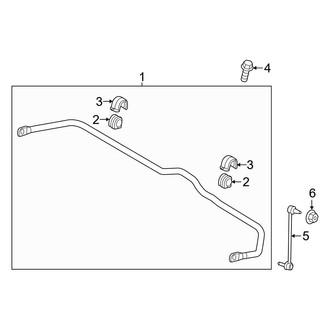 Kia OE - Front Suspension - Stabilizer Bar & Components