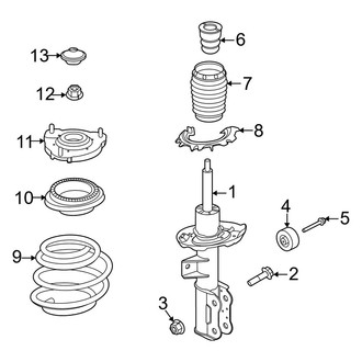Kia OE - Front Suspension - Struts & Components