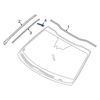 Kia OE - Windshield Molding Rivet