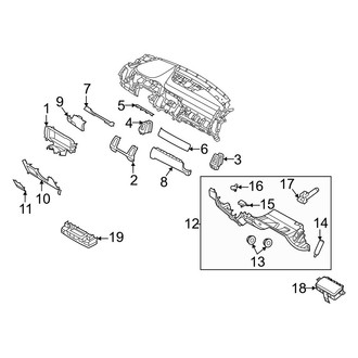 Kia OE - Instrument Panel Components (Hybrid EX / Hybrid SX Prestige / Plug-in Hybrid SX Prestige)