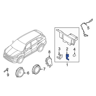 Kia OE - Right GPS Navigation System Bracket