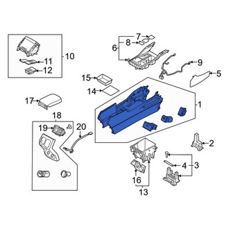 Kia OE - Center Seat Console