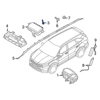 Kia OE - Instrument Panel Air Bag Bolt