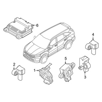 Kia OE - Restraint Systems - Air Bag Components (Modules & Sensors)