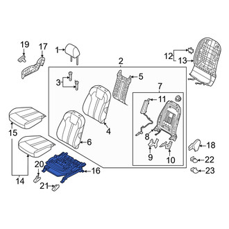 Kia OE - Front Right Seat Track