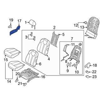Kia OE - Front Right Outer Seat Trim Panel