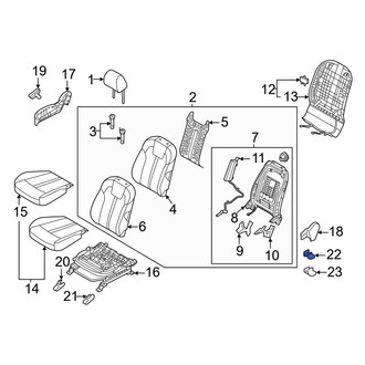 Kia OE - Seat Track Cover